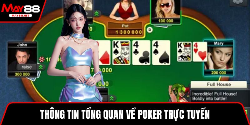 Thông tin tổng quan về Poker trực tuyến